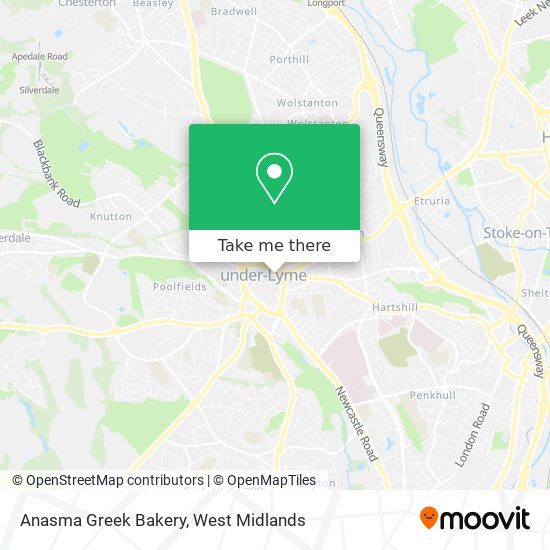 Anasma Greek Bakery map