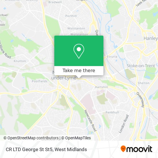 CR LTD George St St5 map
