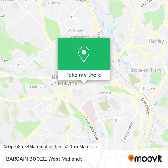 BARGAIN BOOZE map
