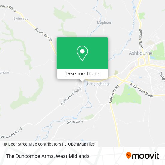 The Duncombe Arms map