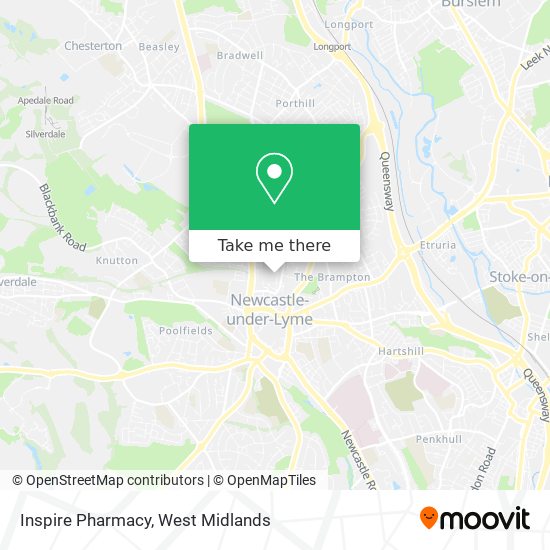 Inspire Pharmacy map