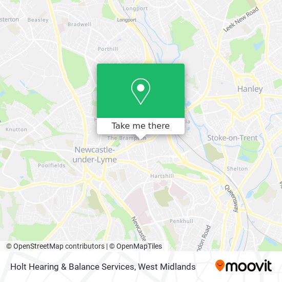 Holt Hearing & Balance Services map