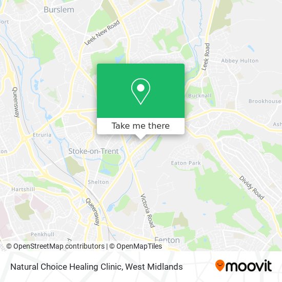 Natural Choice Healing Clinic map