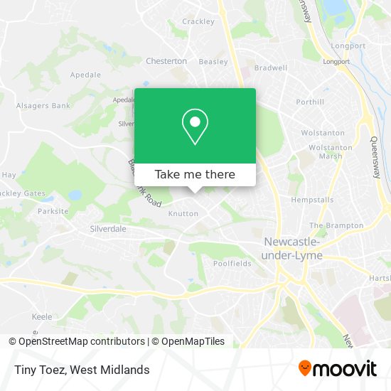Tiny Toez map