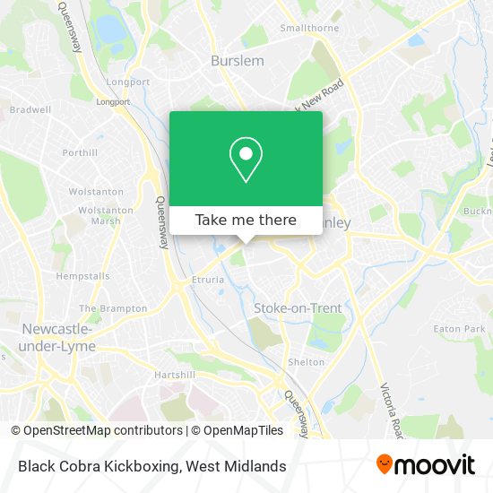 Black Cobra Kickboxing map