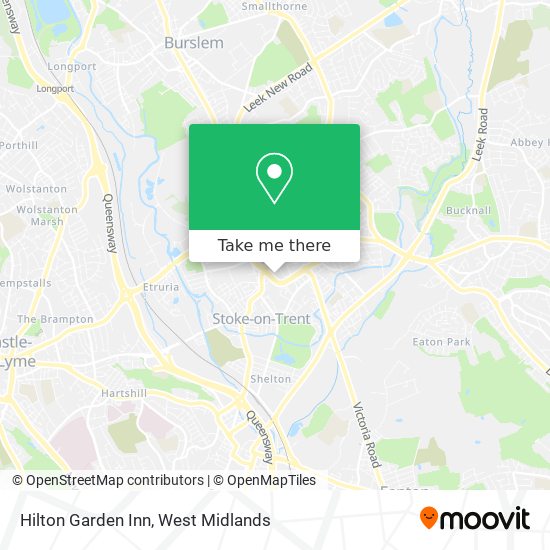 Hilton Garden Inn map