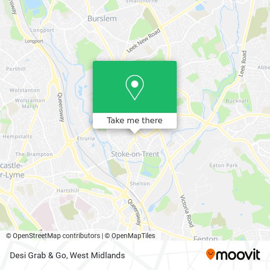 Desi Grab & Go map