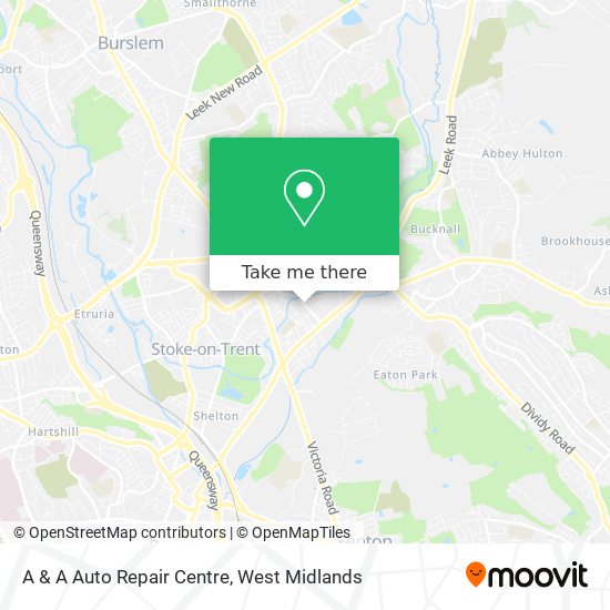 A & A Auto Repair Centre map