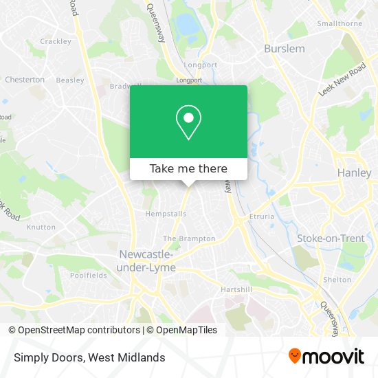Simply Doors map