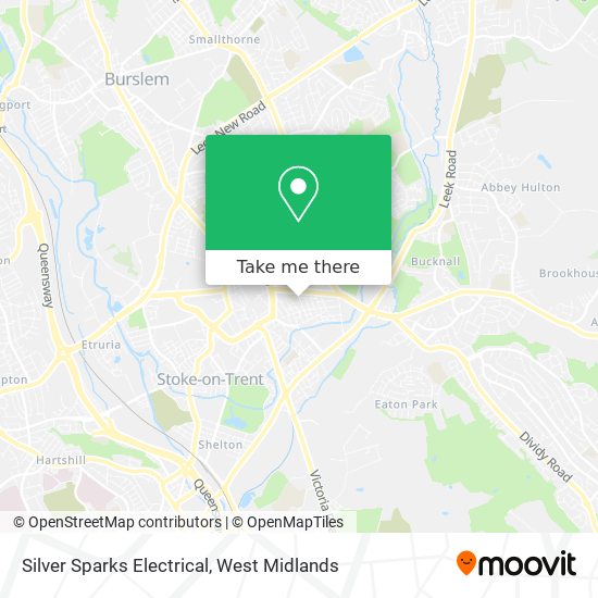 Silver Sparks Electrical map