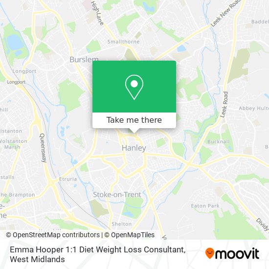 Emma Hooper 1:1 Diet Weight Loss Consultant map