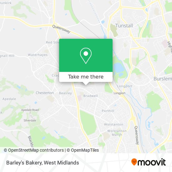 Barley's Bakery map