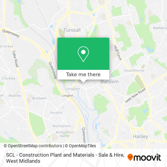 SCL - Construction Plant and Materials - Sale & Hire map