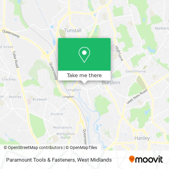 Paramount Tools & Fasteners map