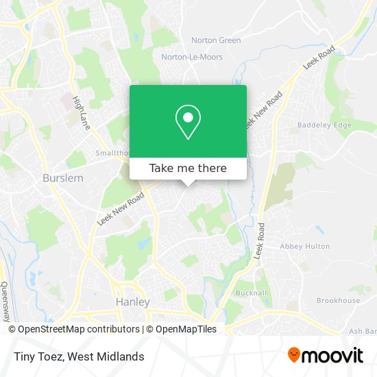 Tiny Toez map