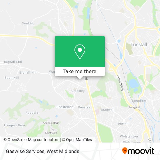 Gaswise Services map