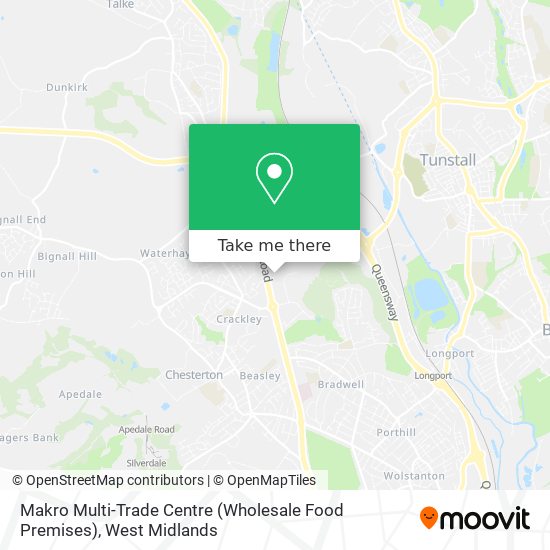 Makro Multi-Trade Centre (Wholesale Food Premises) map