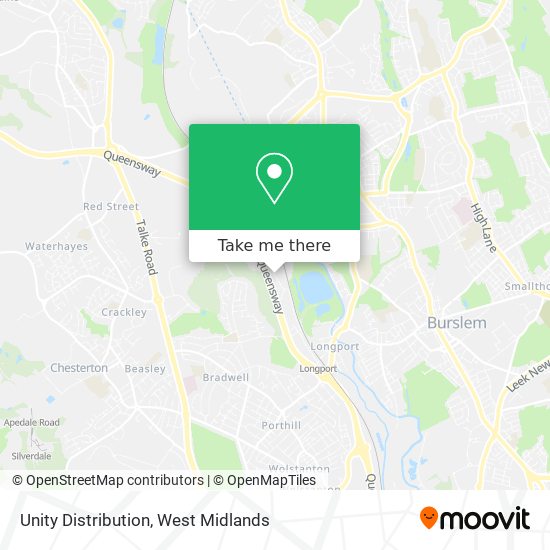 Unity Distribution map