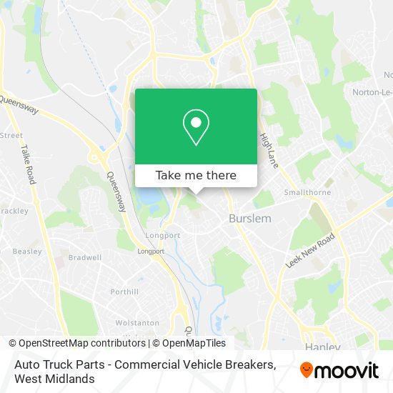 Auto Truck Parts - Commercial Vehicle Breakers map