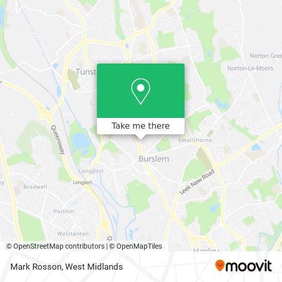 Mark Rosson map