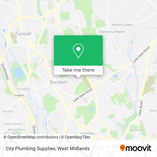 City Plumbing Supplies map