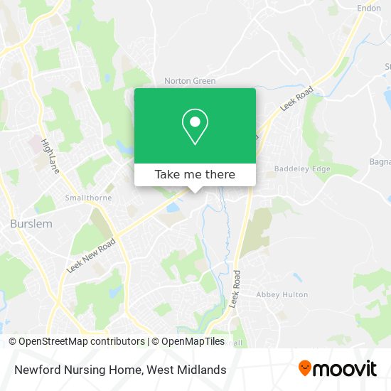 Newford Nursing Home map