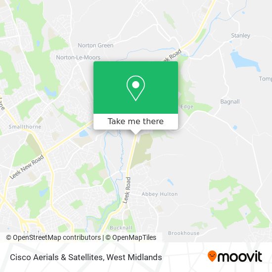 Cisco Aerials & Satellites map