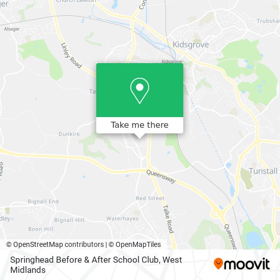 Springhead Before & After School Club map
