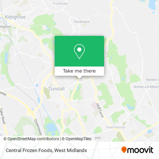 Central Frozen Foods map