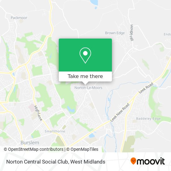 Norton Central Social Club map