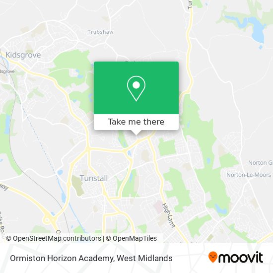 Ormiston Horizon Academy map