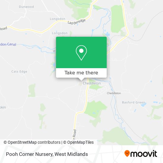 Pooh Corner Nursery map