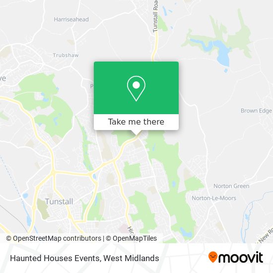 Haunted Houses Events map