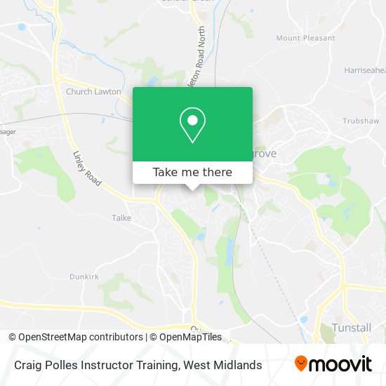 Craig Polles Instructor Training map