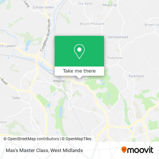 Max's Master Class map