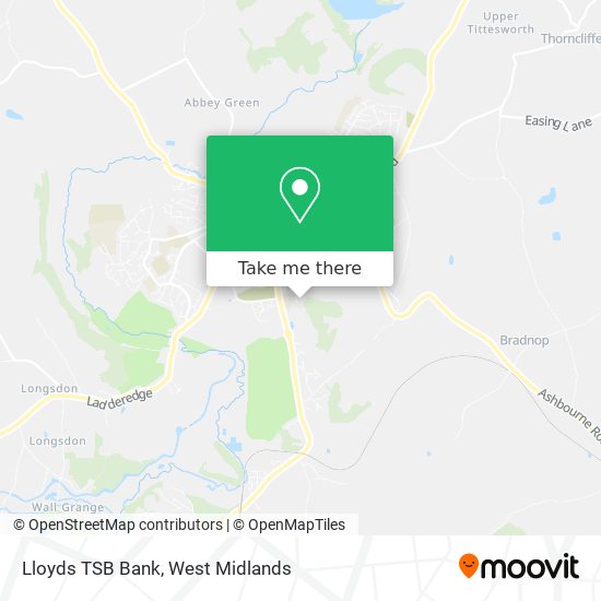 Lloyds TSB Bank map