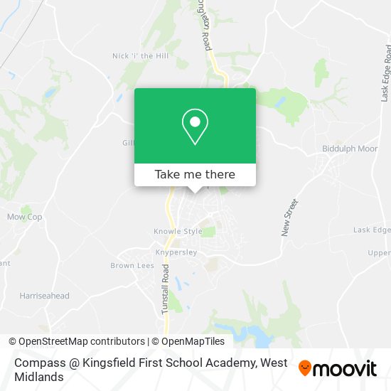 Compass @ Kingsfield First School Academy map
