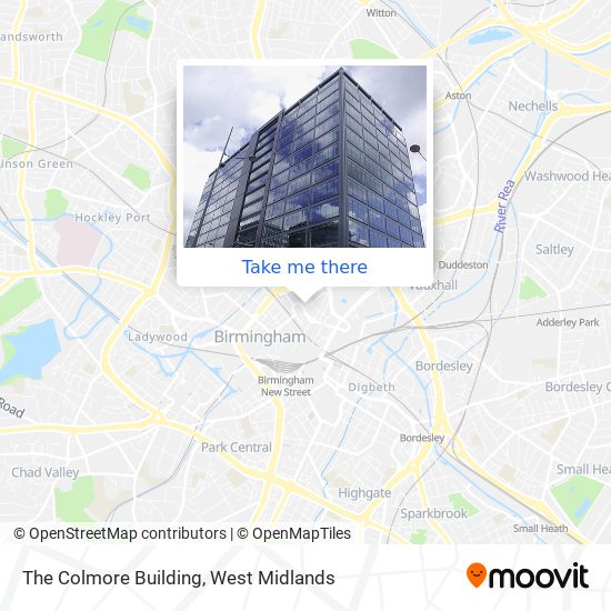 The Colmore Building map