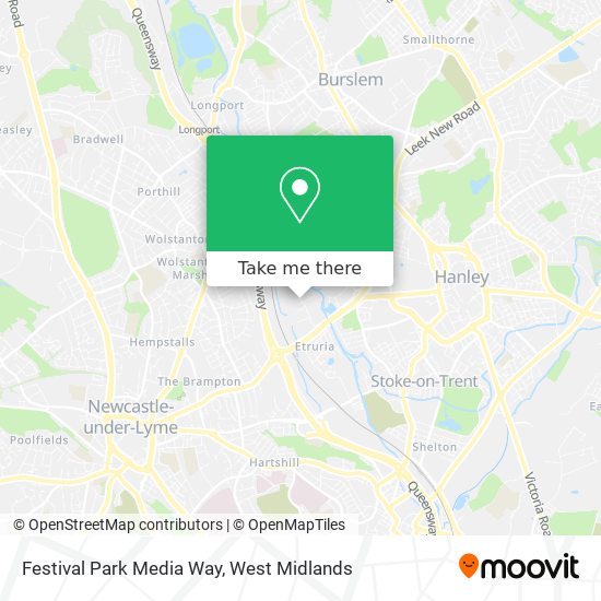 Festival Park Media Way map