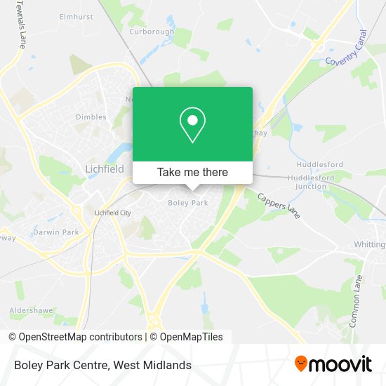 How to get to Boley Park Centre by bus or train?