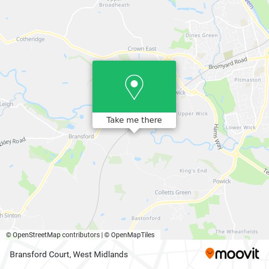 Bransford Court map