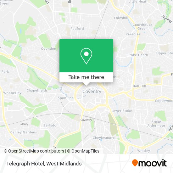 Telegraph Hotel map