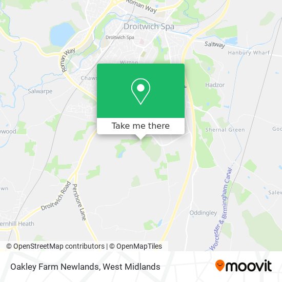Oakley Farm Newlands map