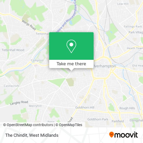 The Chindit map