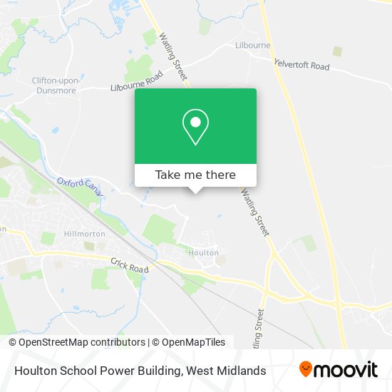 Houlton School Power Building map