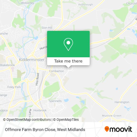 Offmore Farm Byron Close map