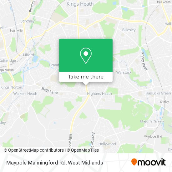 Maypole Manningford Rd map