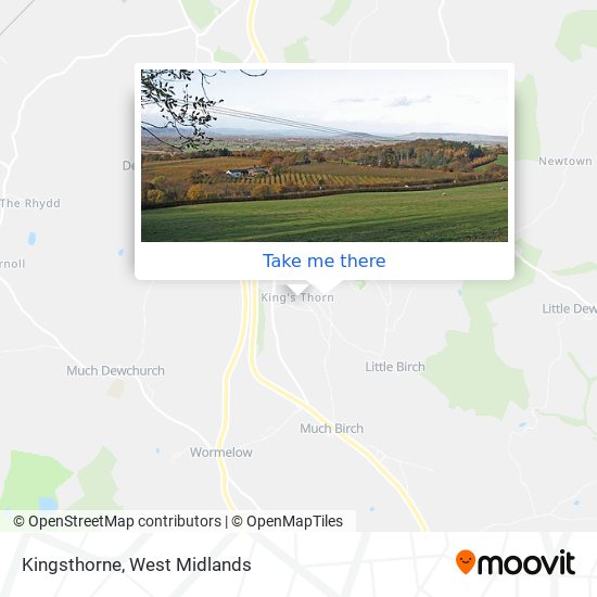 Kingsthorne map