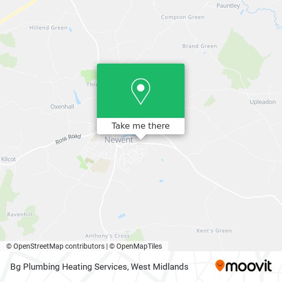 Bg Plumbing Heating Services map