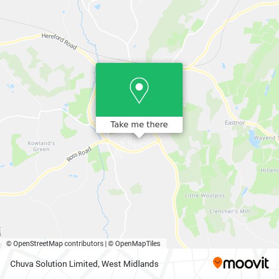 Chuva Solution Limited map